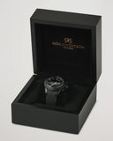 Sjoo Sandstrom UTC Skydiver Black Night/ Black Rubber - 44.2mm 020364