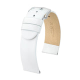 Hirsch Scandic White Calf Leather Watch Band