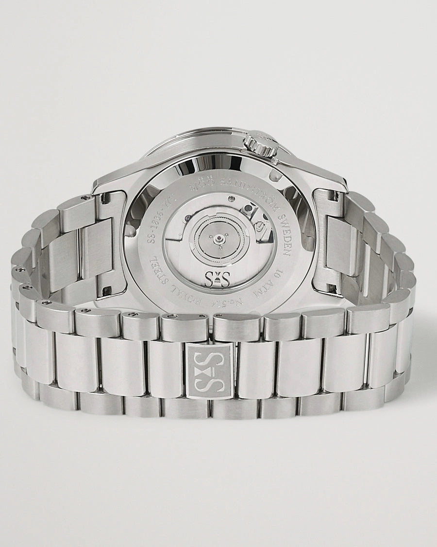 Sjoo Sandstrom RS Worldtimer Black/Steel - 41mm 019979