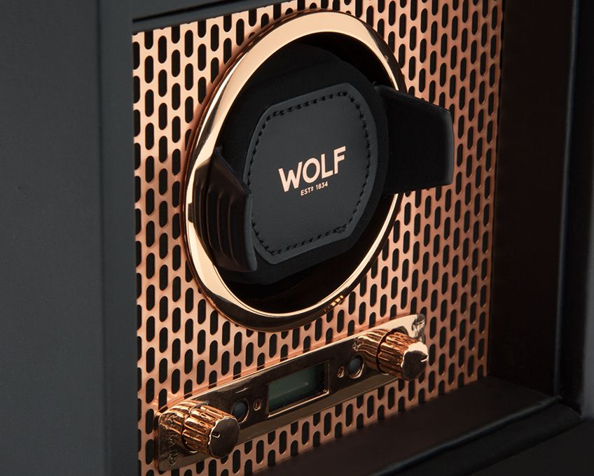 Wolf Axis Single Winder w Storage Copper 469216