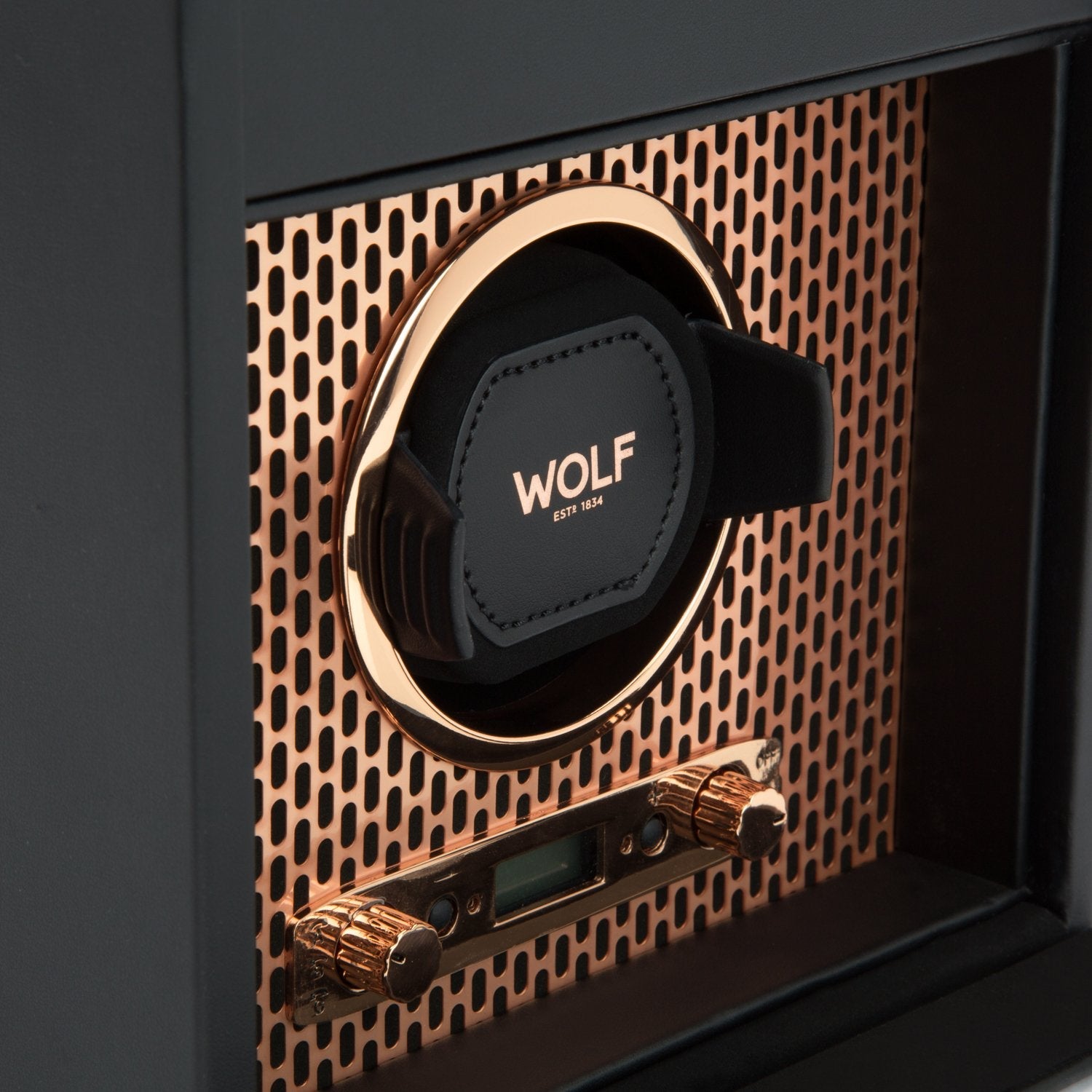 Wolf Axis Single Winder with Storage Copper Plated 469216