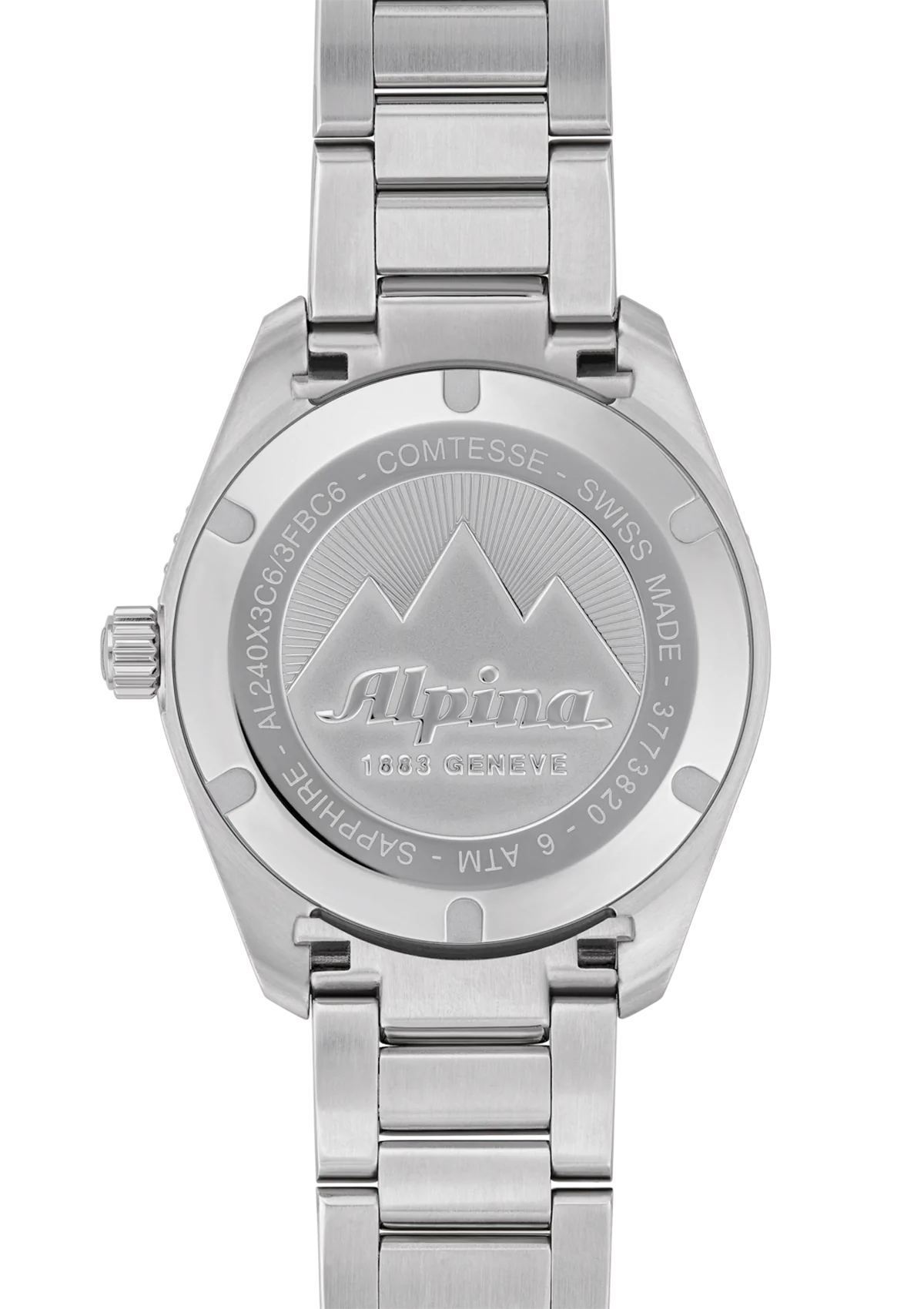 Alpina Alpiner Lds Blue - WR60 - 36.5mm AL-240LN3C6B