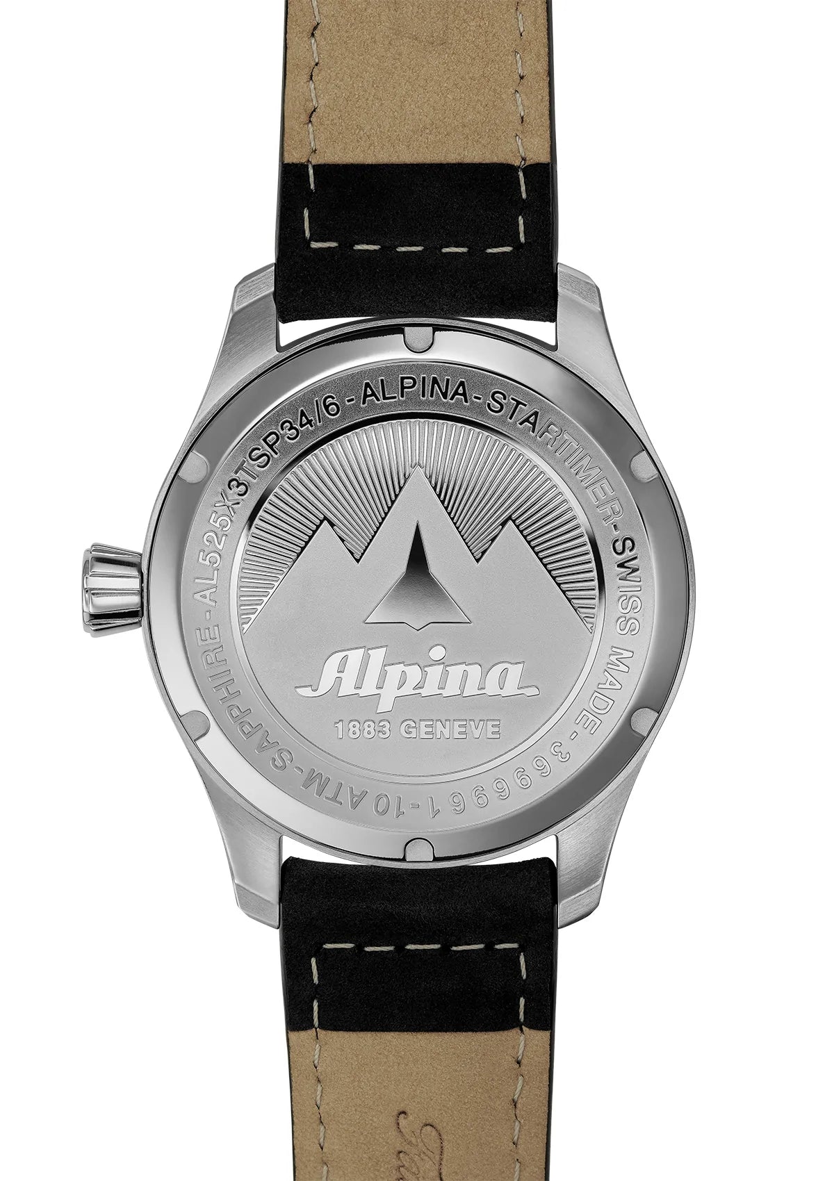 Alpina Startimer Pilot Auto Navy Blue - 100m - 44mm AL-525NN4S6