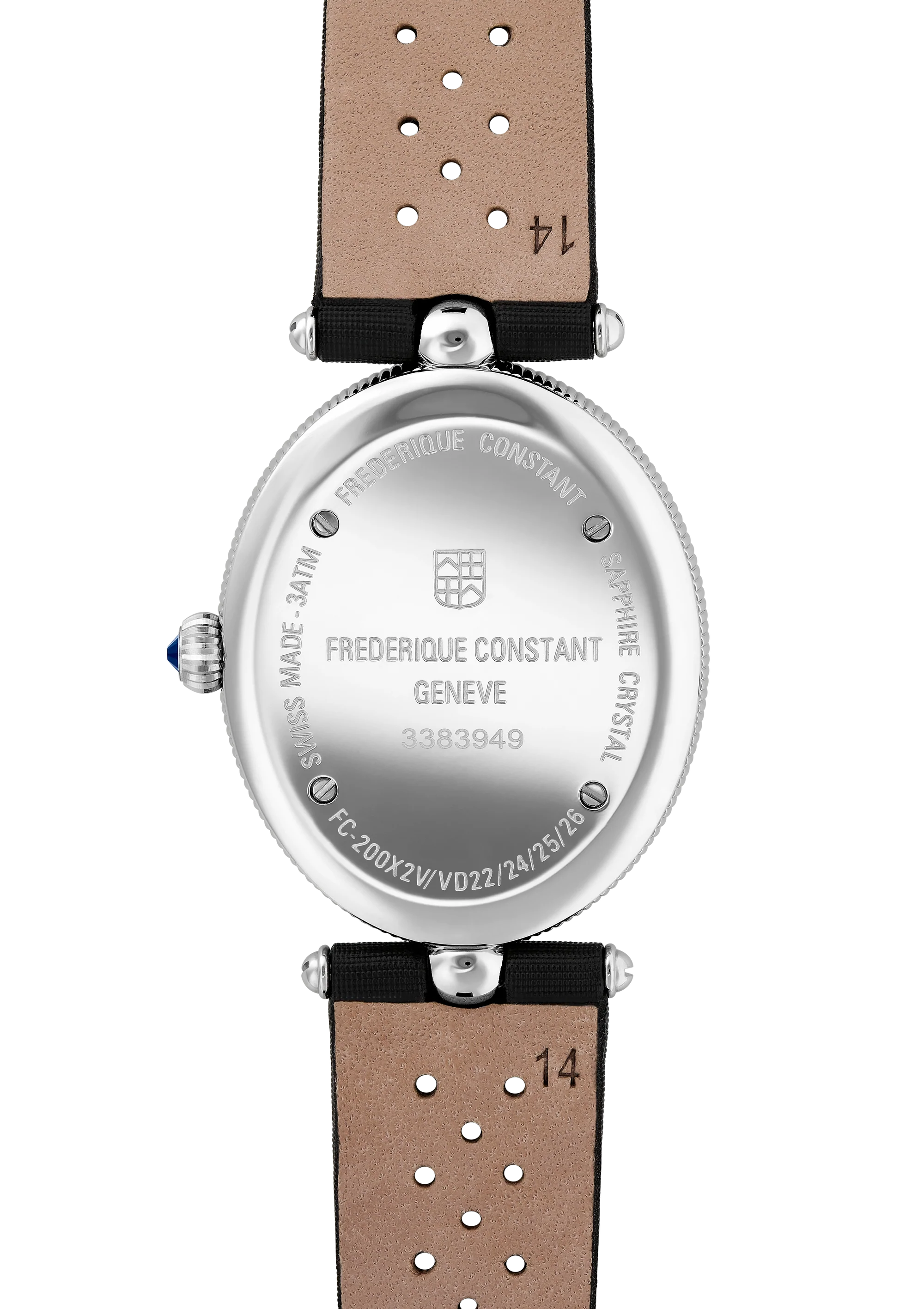 Frederique Constant Classics Art Deco Oval Lds 30M - 30/25mm FC-200MPW2V6
