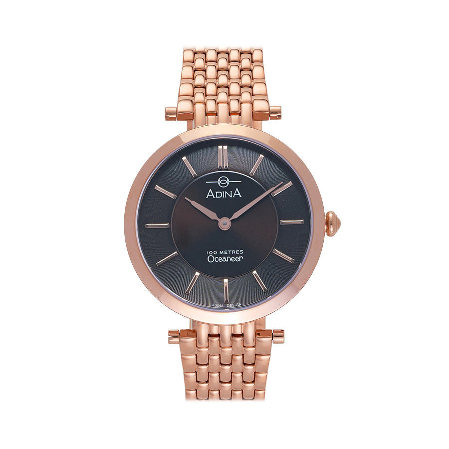 Adina Oceaneer Sports Dress Watch Rose Gold CT110 RBXB