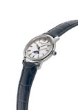 Frederique Constant Slimline Lds Moonphase S/S WR30 - 30mm FC-206SW1S6