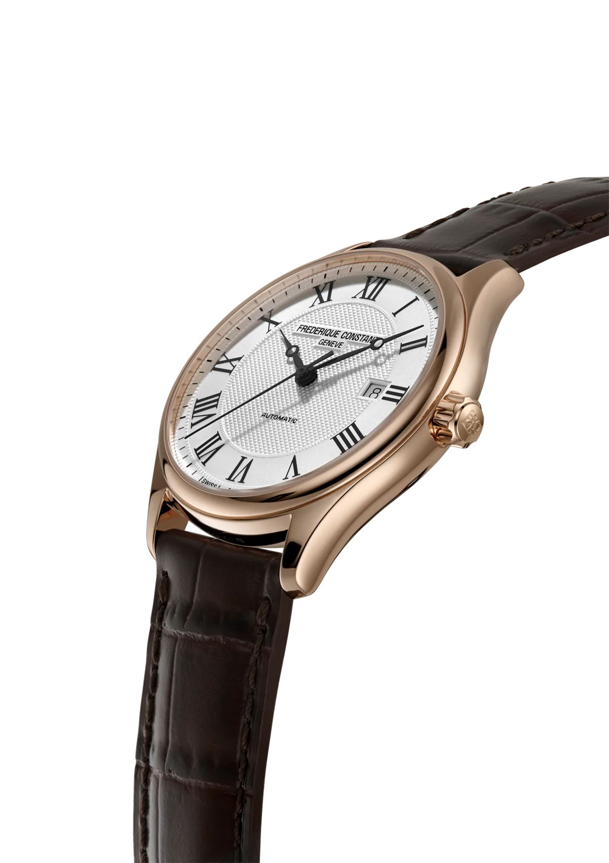Frederique Constant Classic Index Gents Auto RGP Brown Leather 40mm WR50 FC-303MC5B4