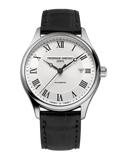 Frederique Constant Classic Index Gents Auto Strp SS Black Leather WR50 FC-303MC5B6
