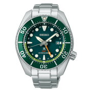 Seiko Prospex Sumo GMT Mens Auto S/S GREEN SFK003J