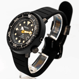Seiko Prospex Mens Solar Diver L/E Black/Black D200m 46.7mm SNE577P