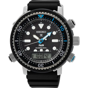 Seiko Prospex Padi Mens Solar S/S Black D200M SNJ035P