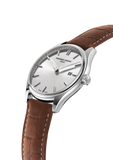 Frederique Constant Classic Quarts Gents SS Silver Brown WR50 FC-220SS5B6