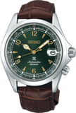 Seiko Prospex Mens Auto Silver/Green/Brown 200M 39.5mm SPB121J