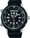 Seiko Prospex Mens Solar Silver/Black D200M 47.8mm SNJ025P