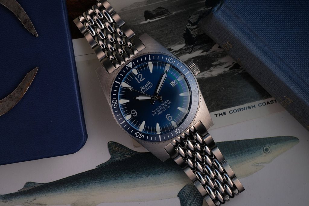 Alsta Nautoscaph IV Blue Shark - 40mm