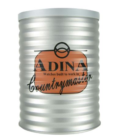 Adina Country Master Gents SS Black 35.67mm NK60 S2FE