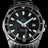 Adina Amphibian Gents Auto Dive S/S/Black 39.24mm NK142 S2XB
