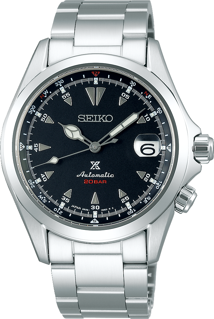 Seiko Prospex Auto Silver/Black 200M 39.5mm SPB117J