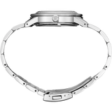 Seiko Presage Mens Auto Silver/White 50M 40.8mm SRPG03J