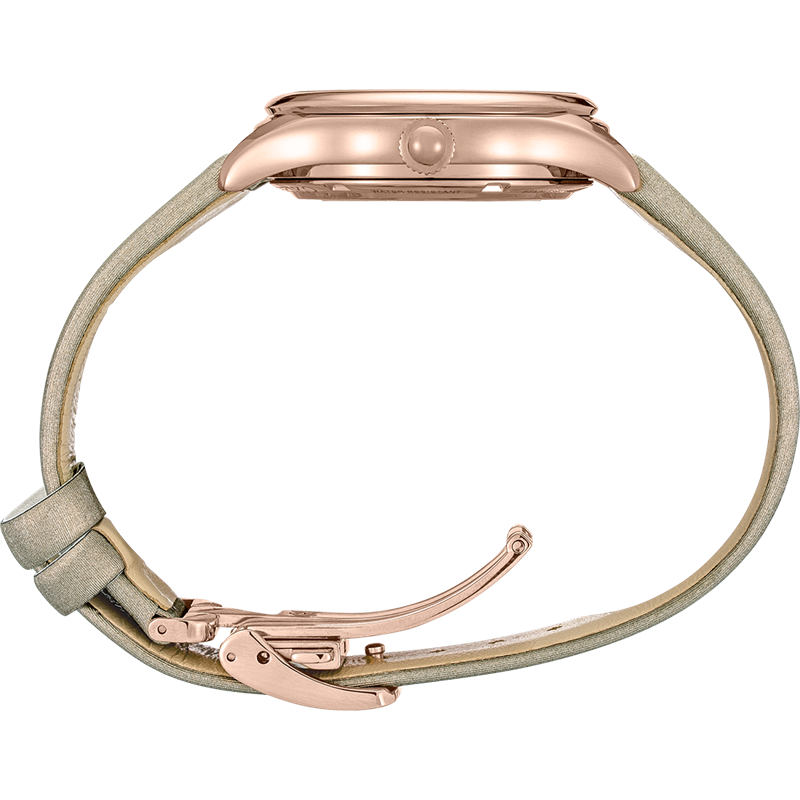 Seiko Presage Lds Auto Rose Gold/White/Beige W/R 34.3mm SRPF50J
