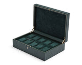 Wolf British Racing Green 10PC Watch Box 792741