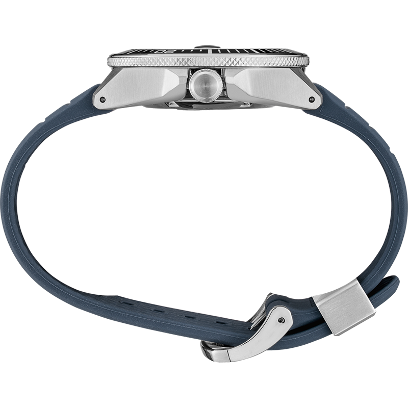 Seiko Prospex Mens Auto Divers Silver/Blue D200M 43.8mm SRPF79K