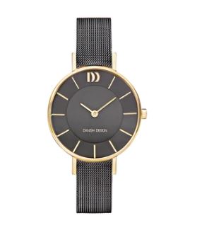 Danish Designs Romo Gold Plated Grey - 32mm - DDIV70Q1167