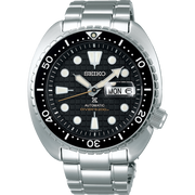 Seiko Prospex Mens Auto Divers Silver/Black D200M 45mm SRPE03K