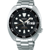 Seiko Prospex Mens Auto Divers Silver/Black D200M 45mm SRPE03K