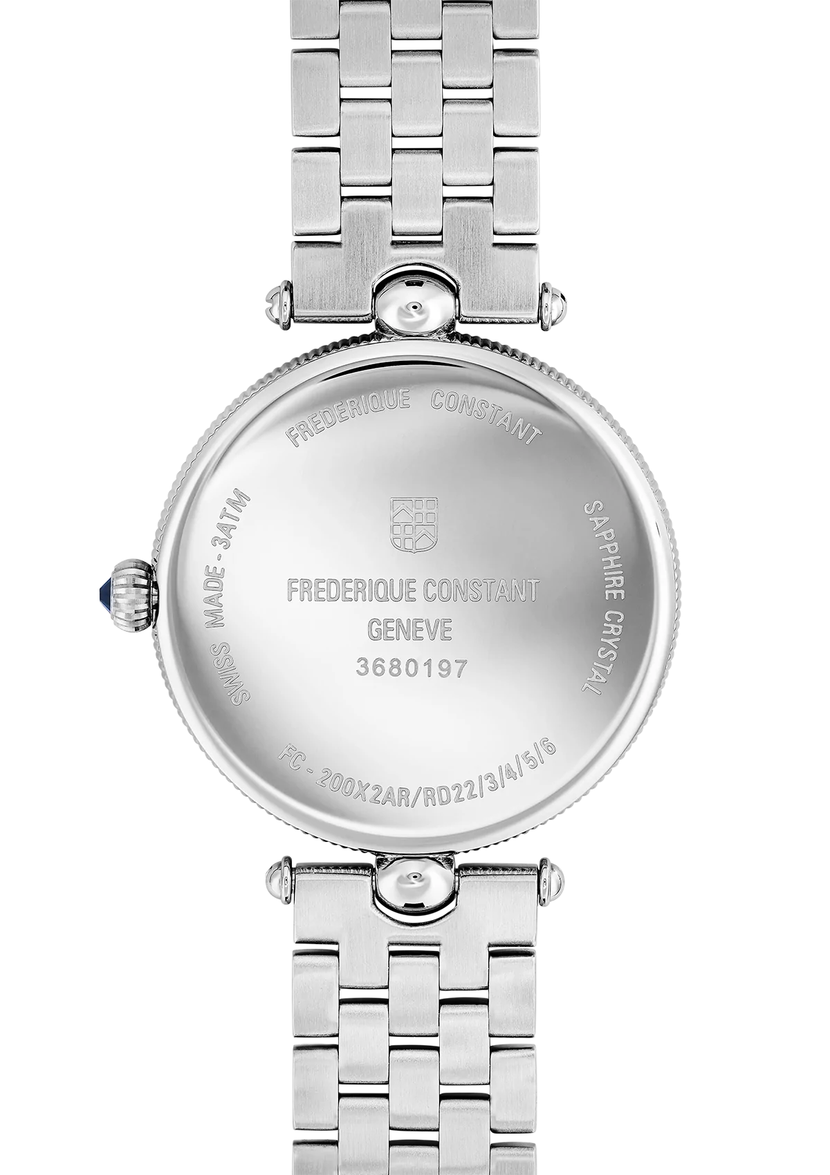 Frederique Constant Classis Art Deco Round Lds WR30 30mm FC-200MPW2AR6B