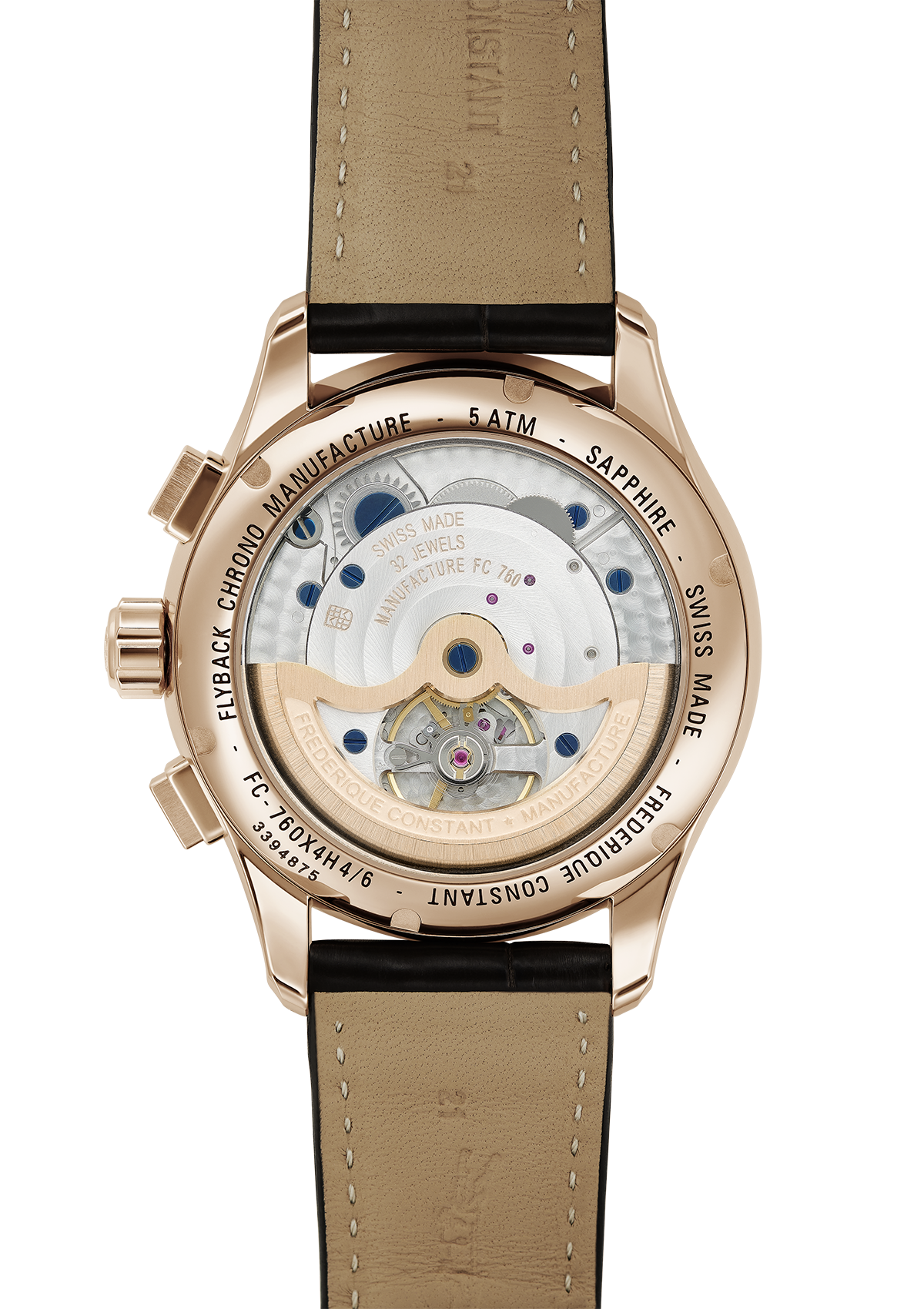 Frederique Constant Classic Flyback Chronograph Manufacture Auto FC-760CHC4H4