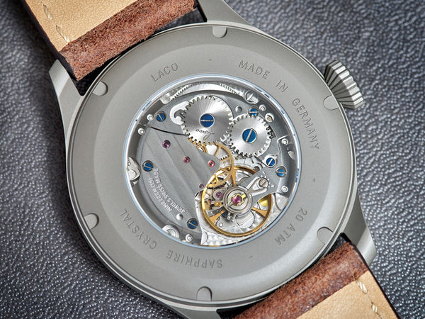 Laco Flieger Karlsruhe Pro S/S W/R 43mm 862142_127 – Granbergs Watches