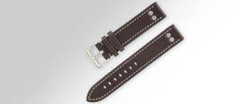 Laco Pilot Strap Original Dark Brown