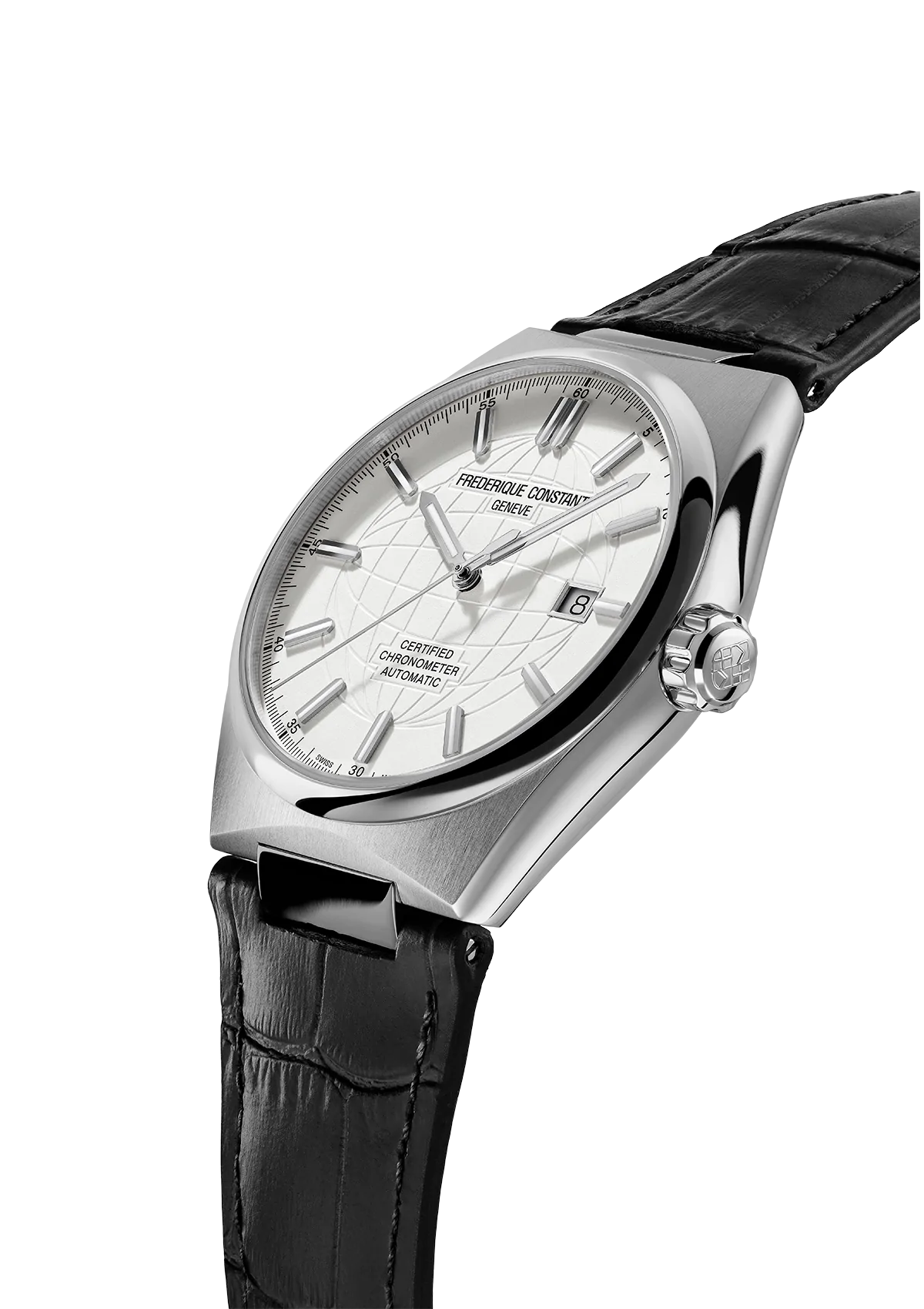Frederique Constant Highlife Gents Auto S/S Leather WR50 41mm FC-303S4NH6