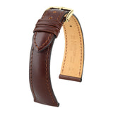 Hirsch Siena Brown Tuscan Leather Watch Band