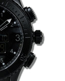 Sjoo Sandstrom UTC Skydiver Black Night/ Black Rubber - 44.2mm 020364