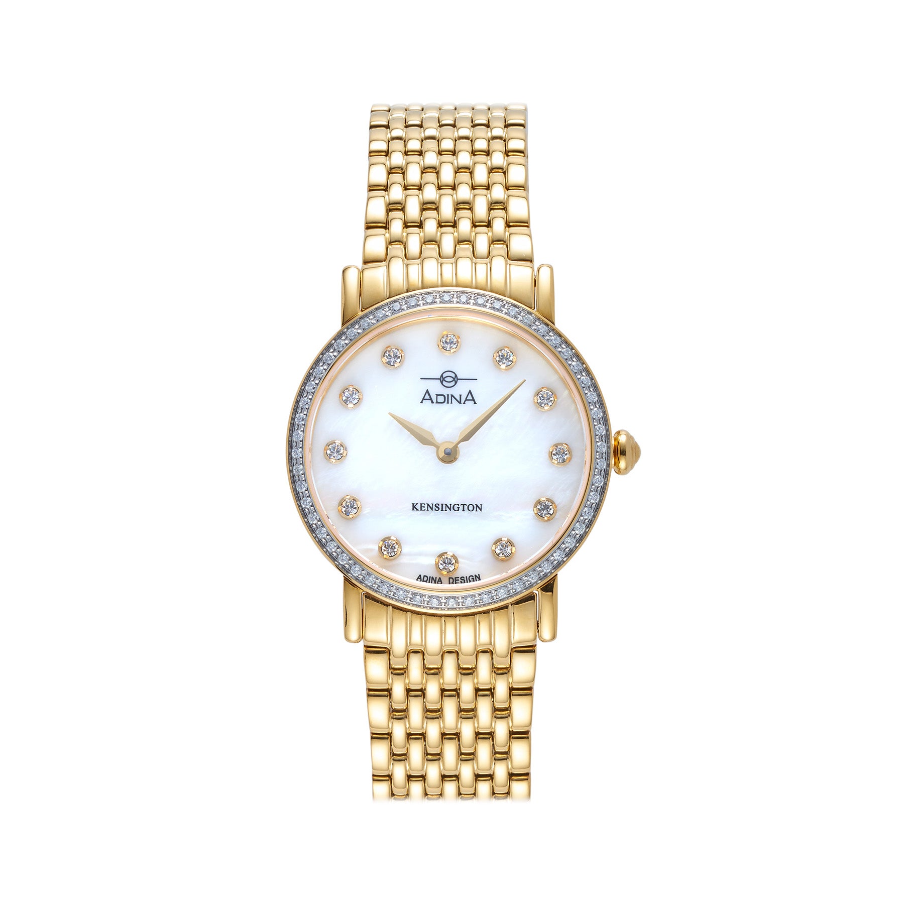 Adina Diamond Set Kensington Dress Watch Gold CT133 G0XB “Estella”