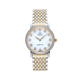 Adina Diamond Set Kensington Dress Watch Silver/Gold CT133 T0XB “Estella”