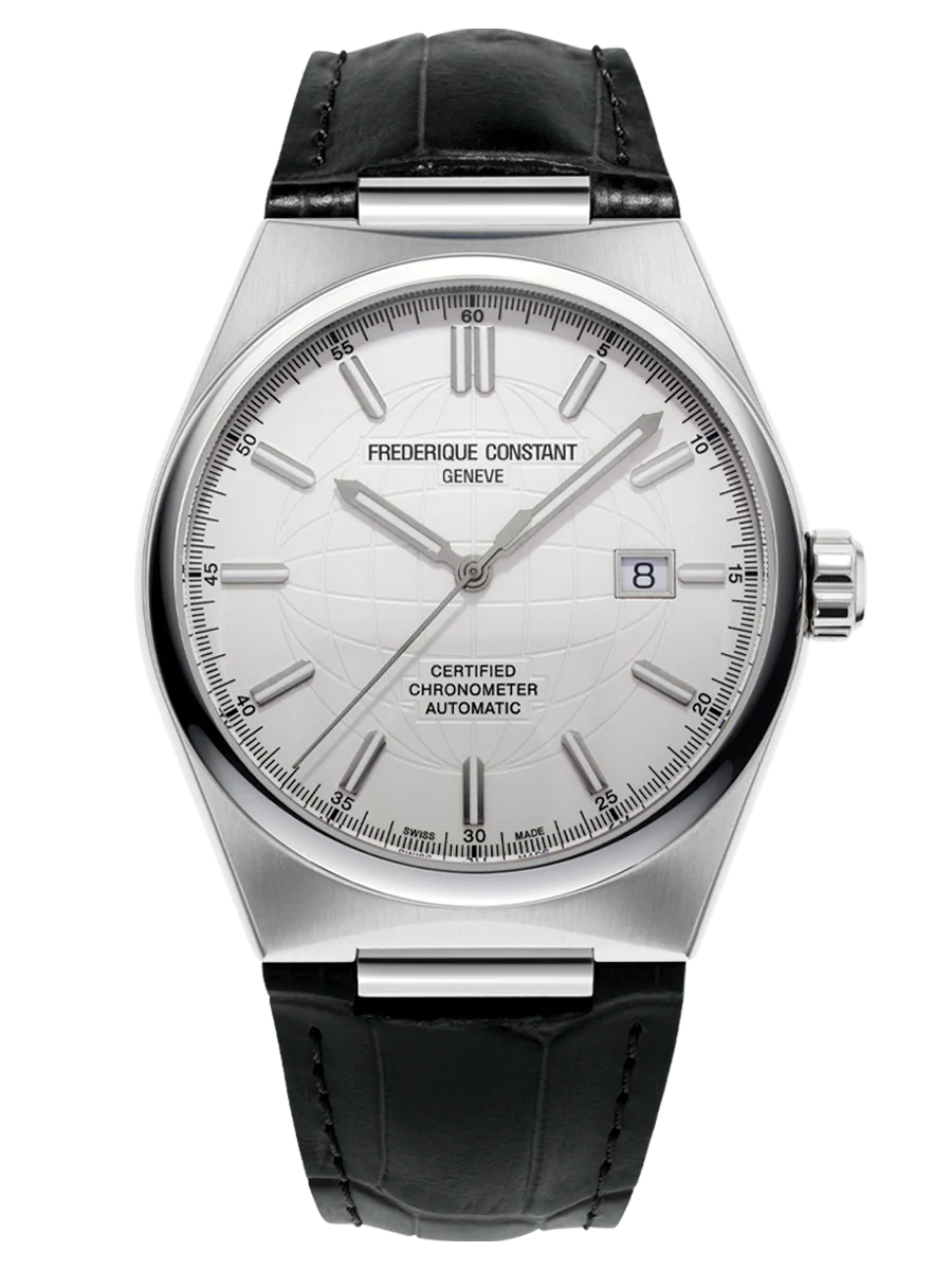 Frederique Constant Highlife Gents Auto S/S Leather WR50 41mm FC-303S4NH6