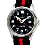 Adina Country Master Gents Work Nato SS Black 34mm NK60 S2ZFS