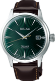 Seiko Presage Mens Auto Silver/Green/Brown 50M 40.5mm SRPD37J