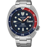 Seiko Prospex Mens Auto Divers Silver/Blue D200M 45mm SRPE99K