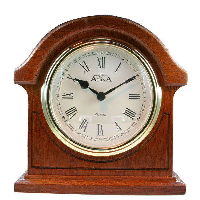 Adina Mantle Clock Oat 17x6x16cm CL9125PHD