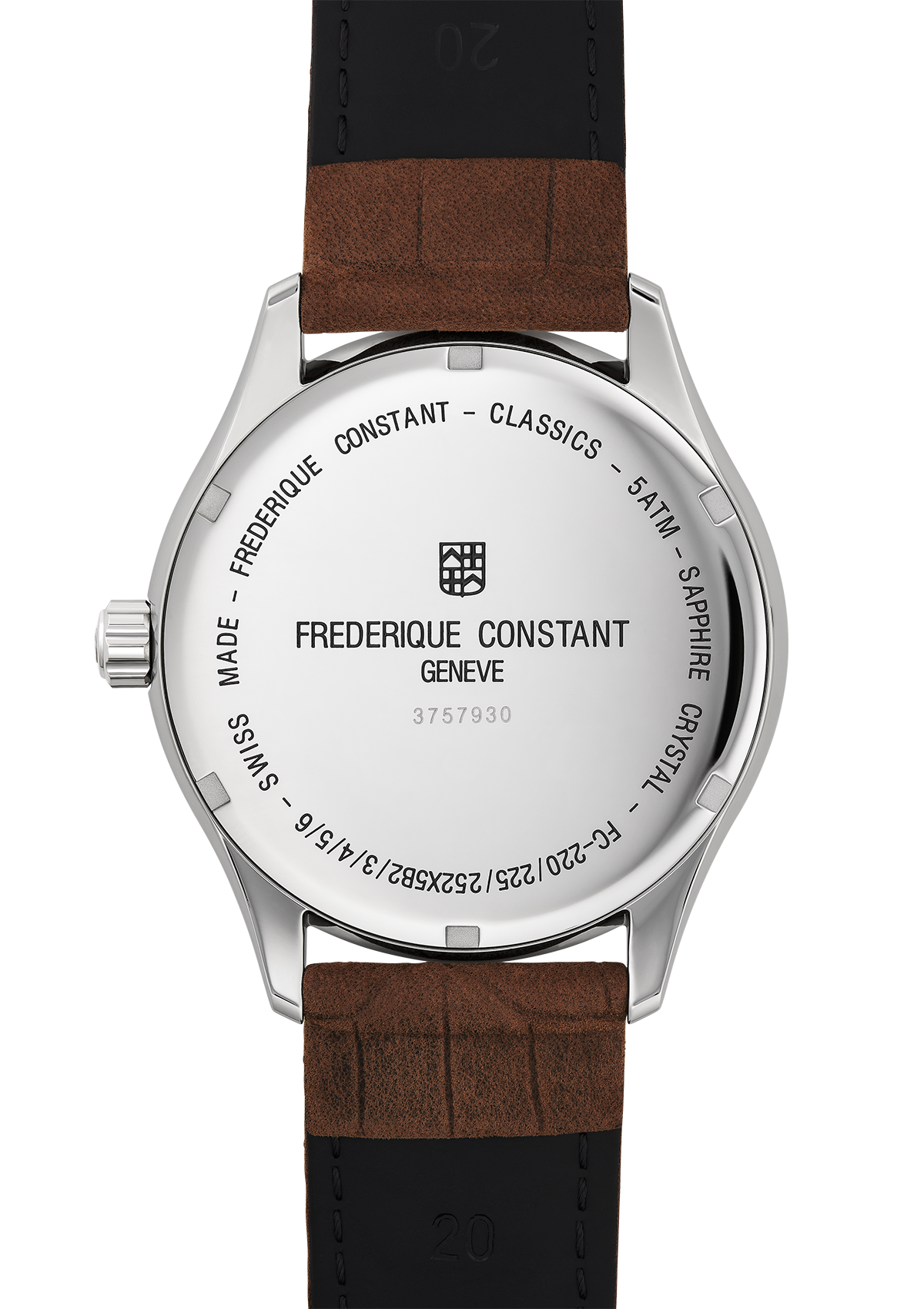 Frederique Constant Classic Quartz GMT Silver FC-252SS5B6